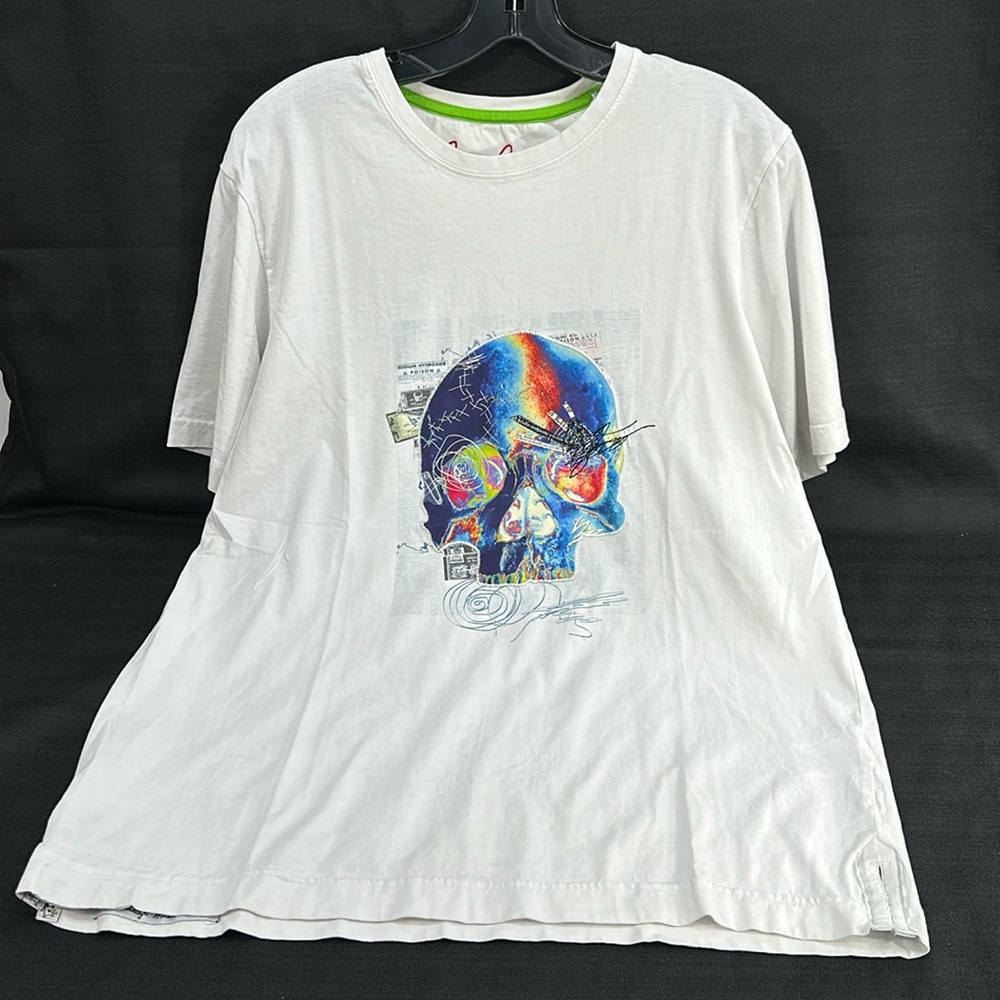 Robert Graham Graphic Skull Men’s T-Shirt XL